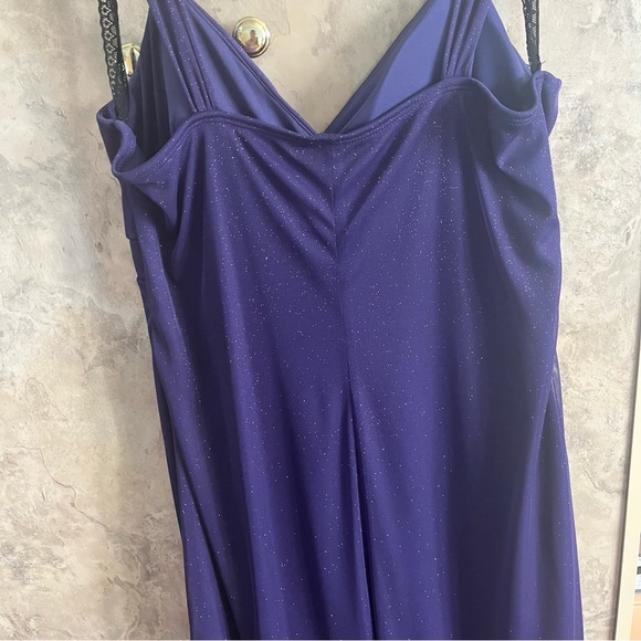 Purple Shimmery Dress - Picture 6 of 7
